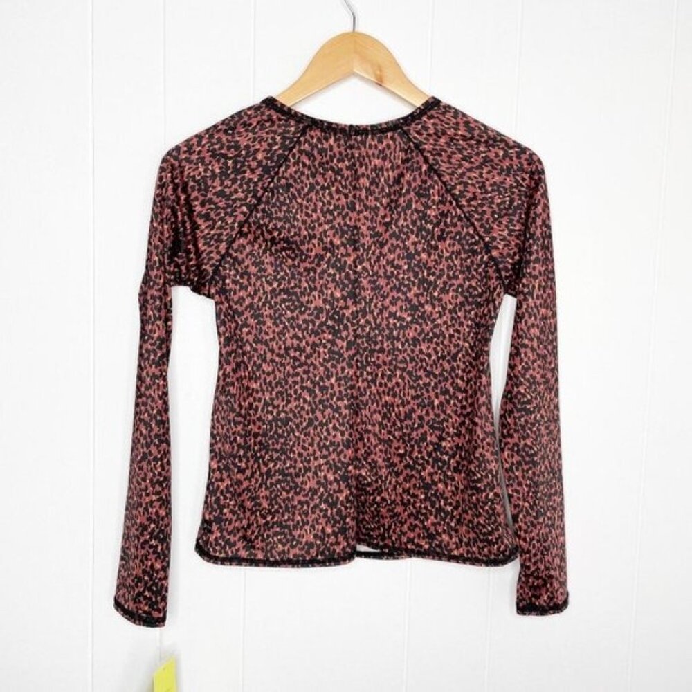 All In Motion Long Sleeve Animal Print Rash Guard - Picture 5 of 8